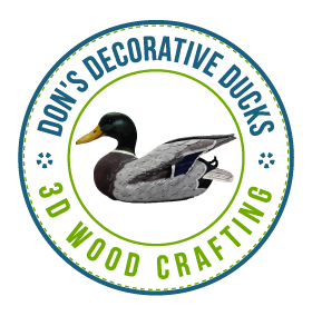 Don Miller's 3D Woodcrafted Decorative Ducks